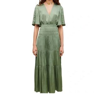 Maje Rome Green Dress